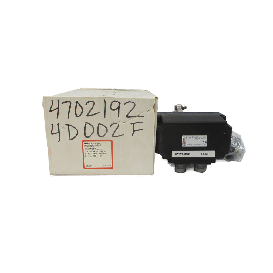 GEMU 42850D183890420066597 250V 1.4581" NSMP
