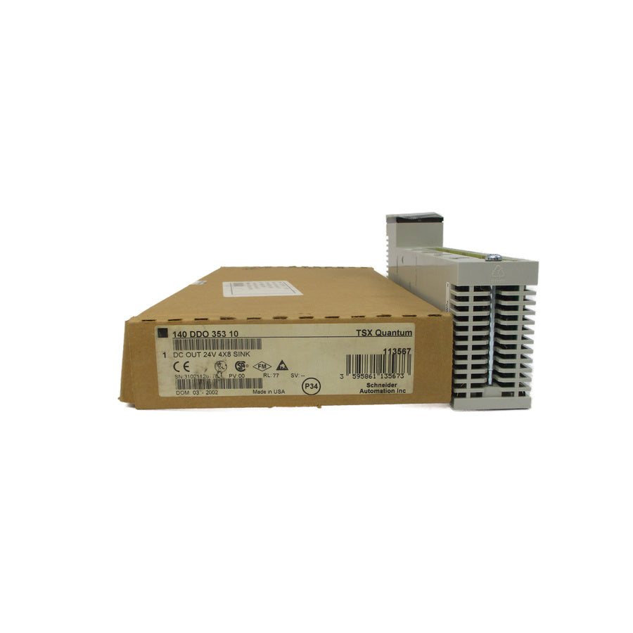 SCHNEIDER AUTOMATION 140DDO35310 24VDC 0.5A NSMP