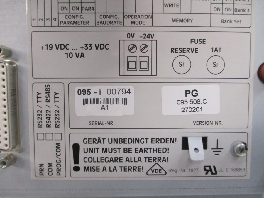LAUER PCS695 19-33VDC NSNP