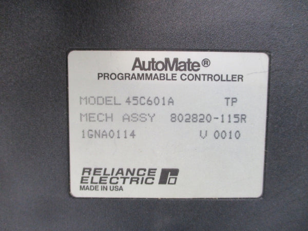 RELIANCE ELECTRIC 45C601A 802820-115R UNMP