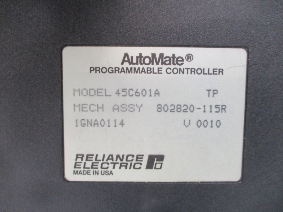 RELIANCE ELECTRIC 45C601A 802820-115R UNMP