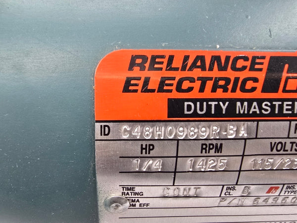 RELIANCE ELECTRIC 64960-27R C48H0989R-BA 115/230V 5.0/2.5A NSNP