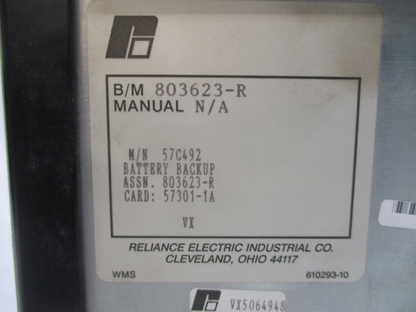 RELIANCE ELECTRIC 57C492 NSNP