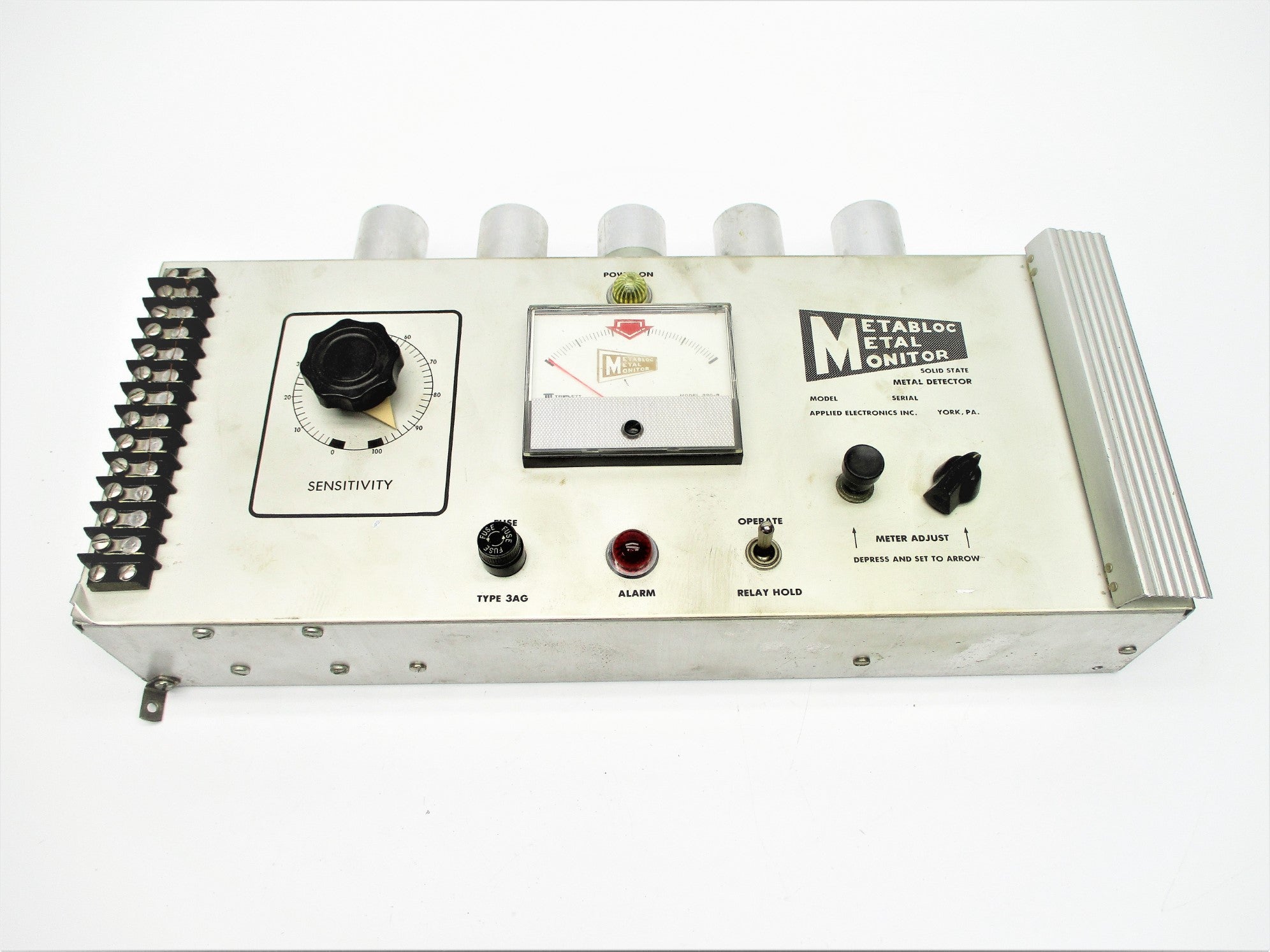 METABLOC METAL MONITOR 3AG (AS PICTURED) UNMP