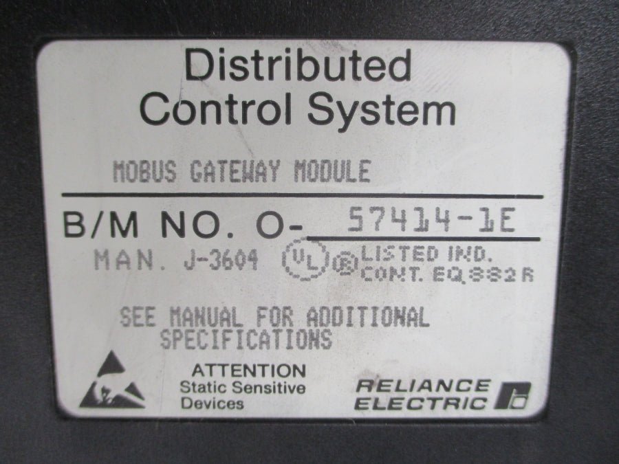 RELIANCE ELECTRIC 57414-1 O-57414-1E UNMP