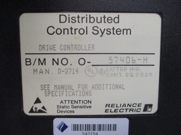 RELIANCE ELECTRIC 57406 O-57406-H UNMP