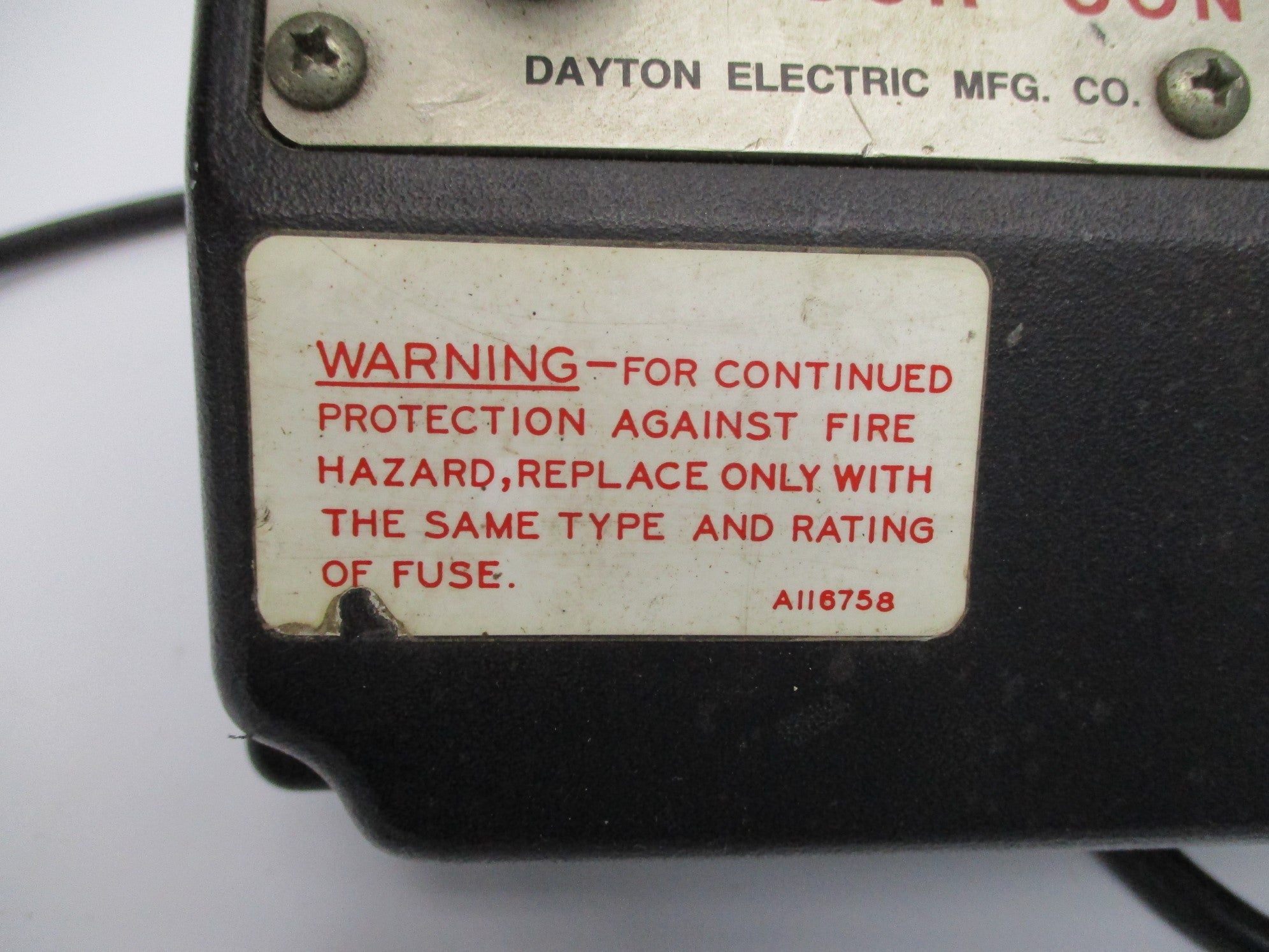 DAYTON A116758 UNMP