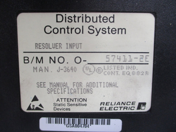 RELIANCE ELECTRIC 57411-2 O-57411-2E UNMP