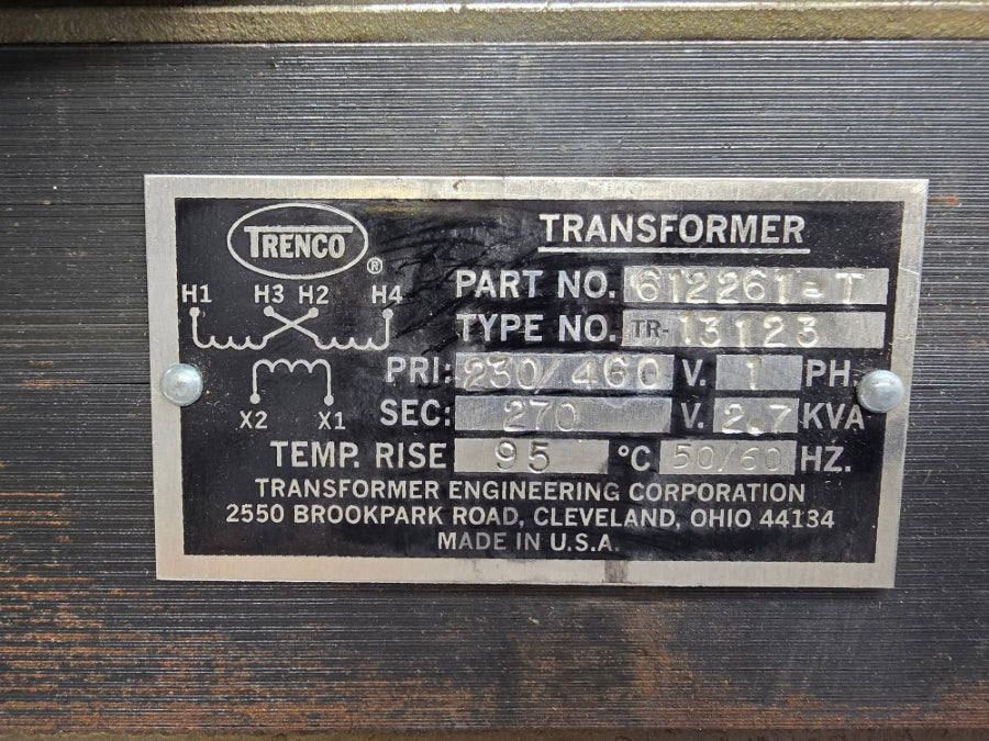 TRENCO 612261-T TR-13123 230/460V 10A NSNP