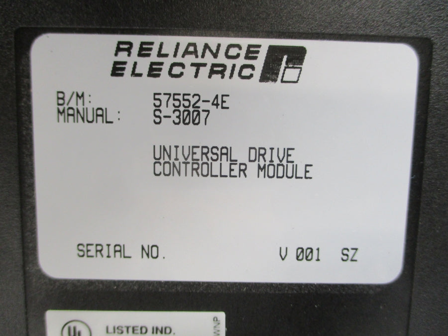 RELIANCE ELECTRIC 57552-4 57552-4E UNMP
