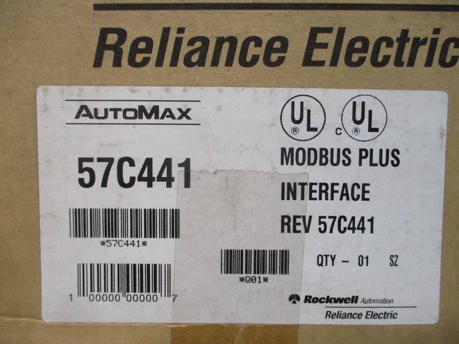 RELIANCE ELECTRIC 57C441 57441-B NSMP