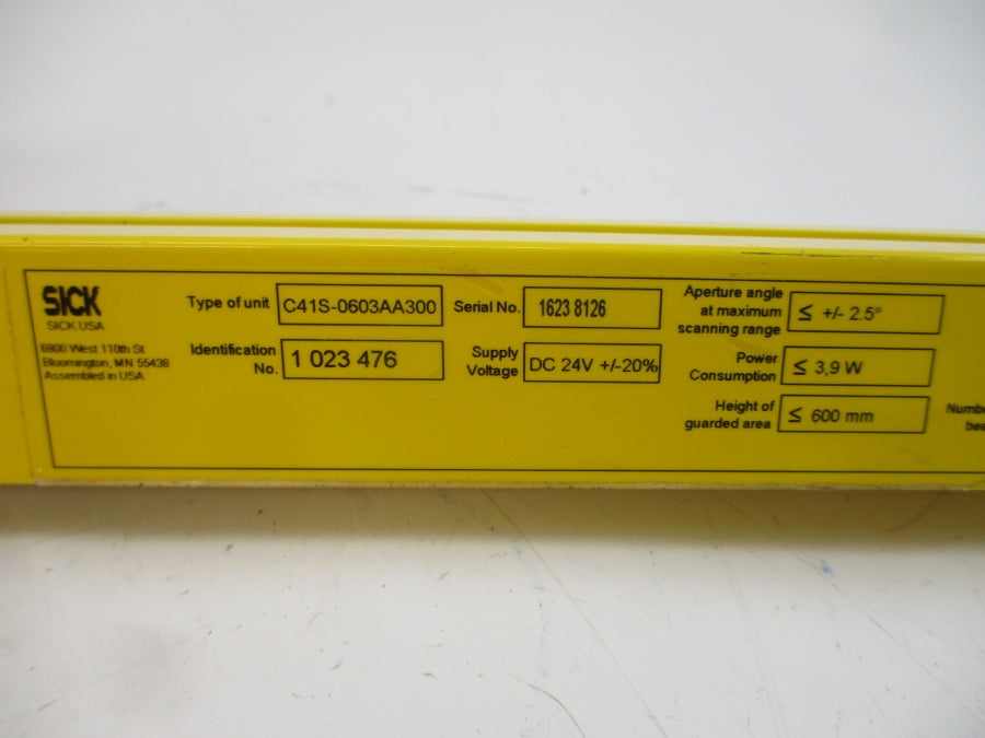 SICK C41S-0603AA300 1023476 24VDC NSNP
