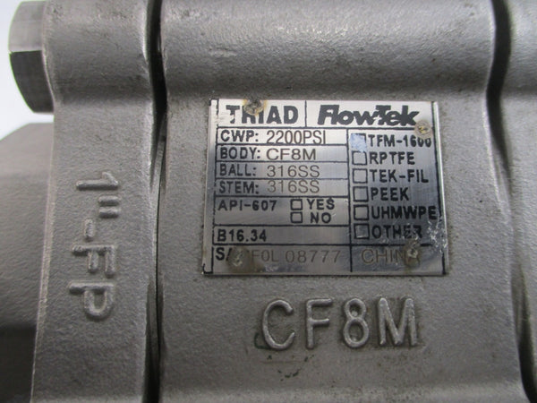 FLOWTEK 92-0630-113A0-532 630250-21401536 2200PSI 1" NSNP