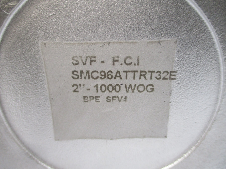 SVF FLOW CONTROLS SMC96ATTRT32E 2" NSNP
