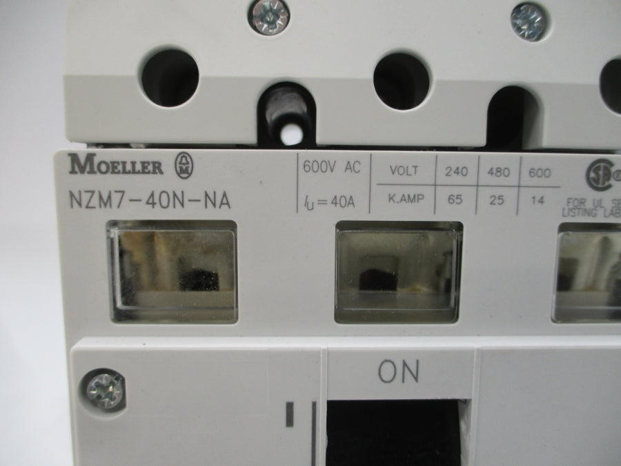 MOELLER NZM7-40N-NA 600VAC 25-40A NSMP