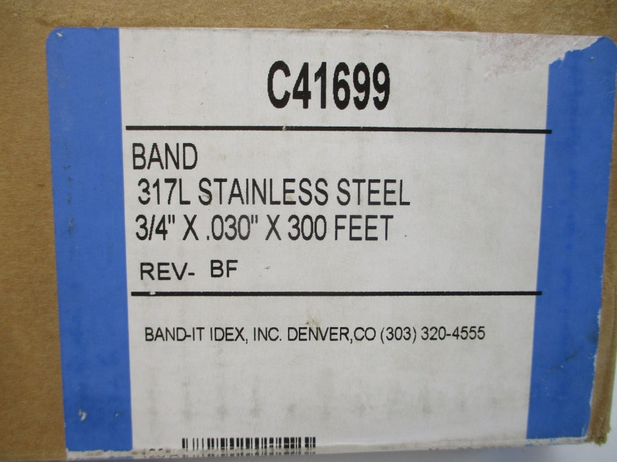 BAND-IT C41699 3/4"X.030"X300' NSMP