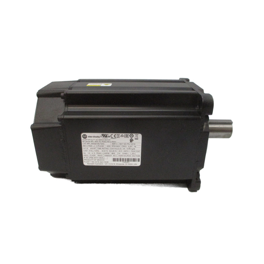 INDUSTRIAL SPARE PART MPL-B540K-MJ72AA SER. A 480VAC 20.5A NSNP