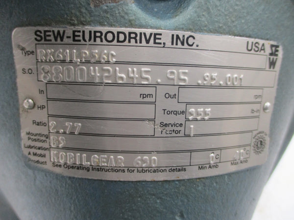 SEW-EURODRIVE RX61LP56C NSNP