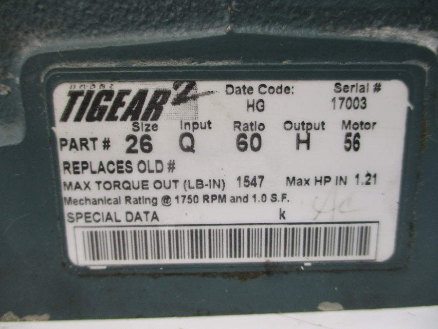 DODGE 26Q60H56 (AS PICTURED) NSNP