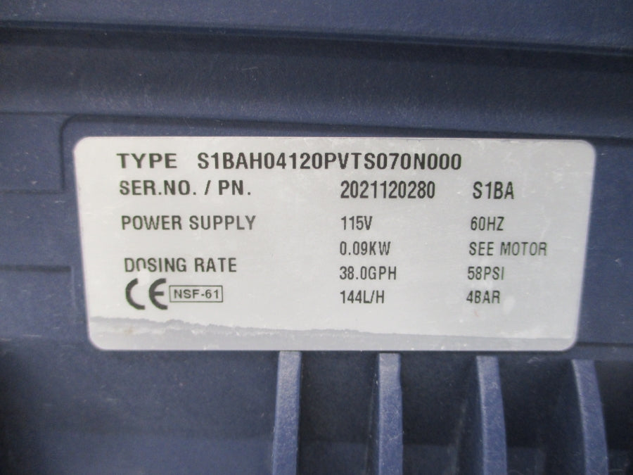 PROMINENT S1BAH04120PVTS070N000 ABF63/4C-11RQ 115V 5.2A 58PSI UNMP