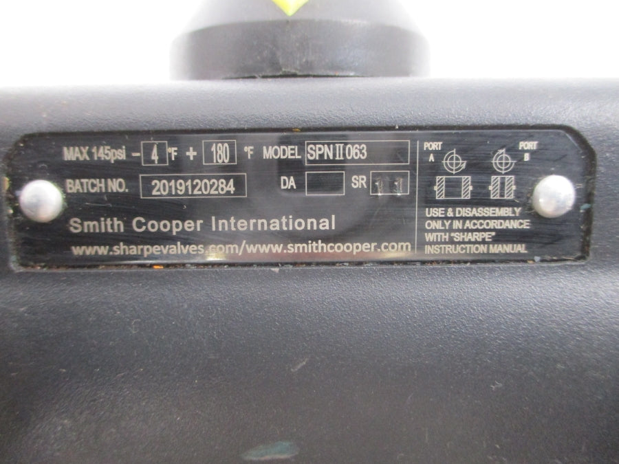 SMITH COOPER SPNII063 201 1000PSI 3/4" NSNP