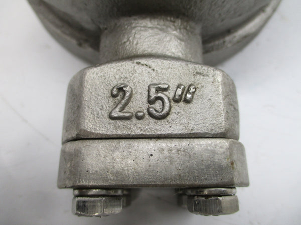 SURE SEAL ASTMA351CF8M 285PSI 2.5" NSNP