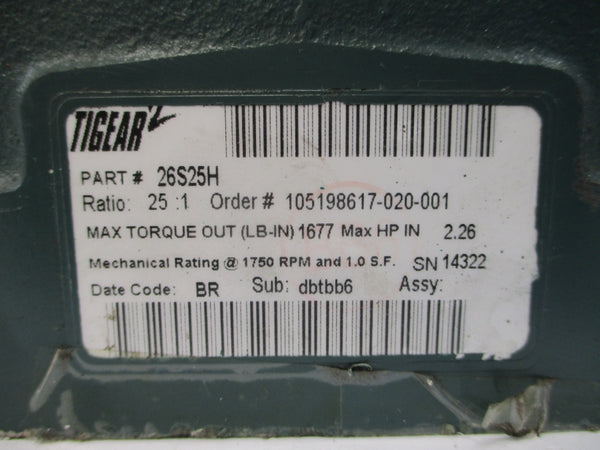 DODGE 26S25H (AS PICTURED) NSNP
