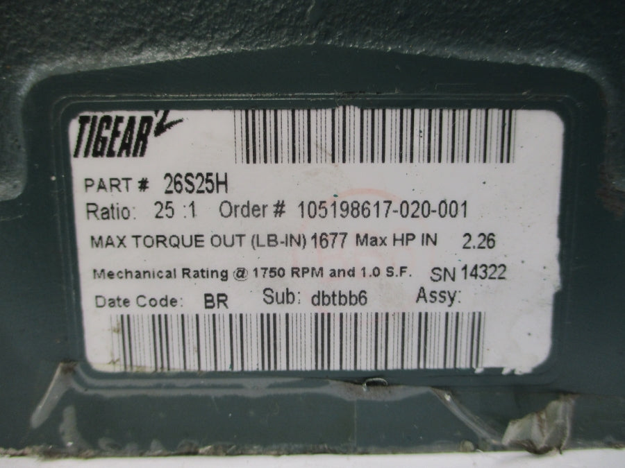 DODGE 26S25H (AS PICTURED) NSNP