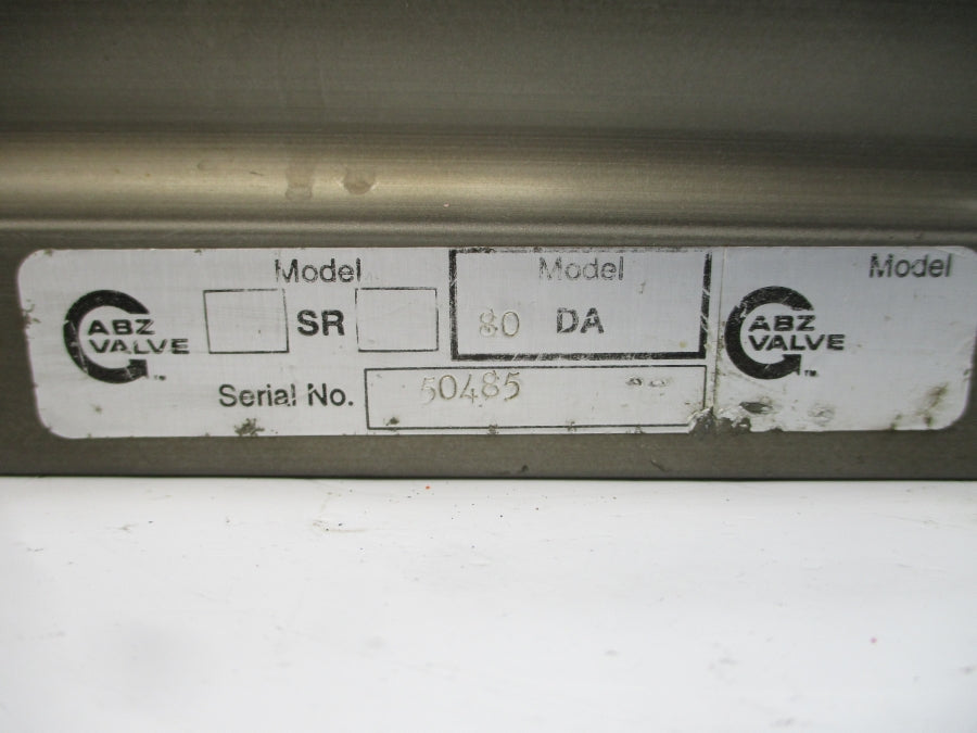 ABZ VALVE SR80DA UNMP