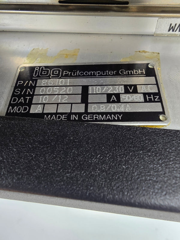 IBG EDDYVISOR 86101 110/230VAC 0.8/0.4A (NO KEY) NSNP