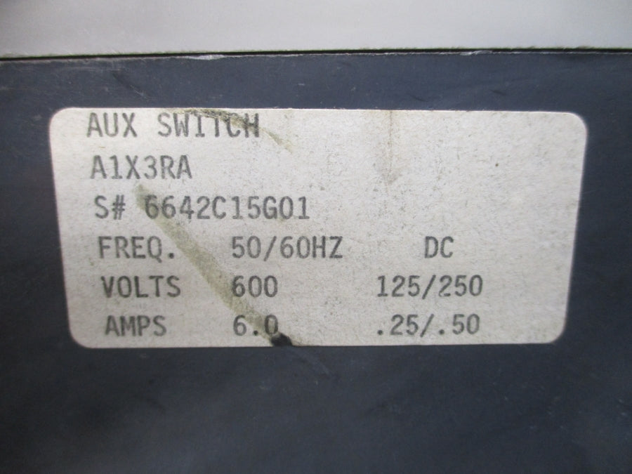 WESTINGHOUSE KD2400F 1492D81G02 SER. C 600VAC 400A UNMP