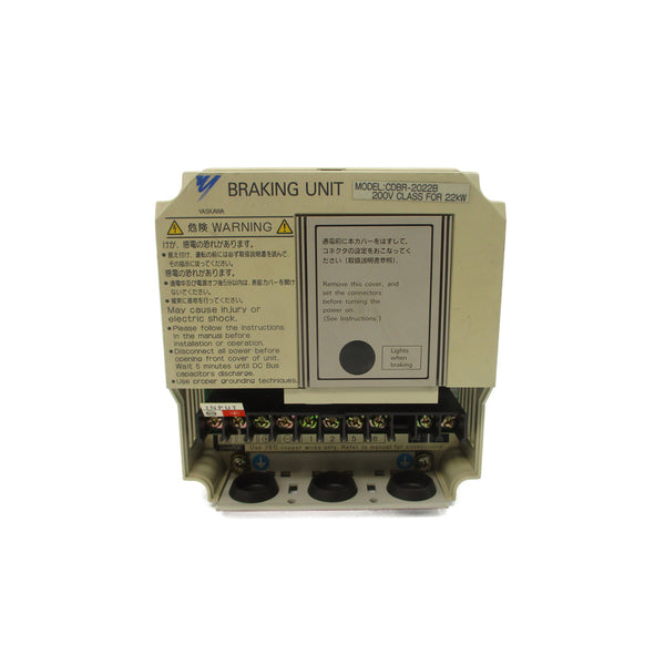 YASKAWA ELECTRIC CDBR-2022B 270-330VDC 20A (MISSING COVER) UNMP