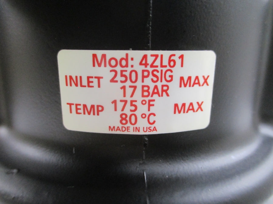 DAYTON ELECTRIC 4ZL61 250PSI NSNP