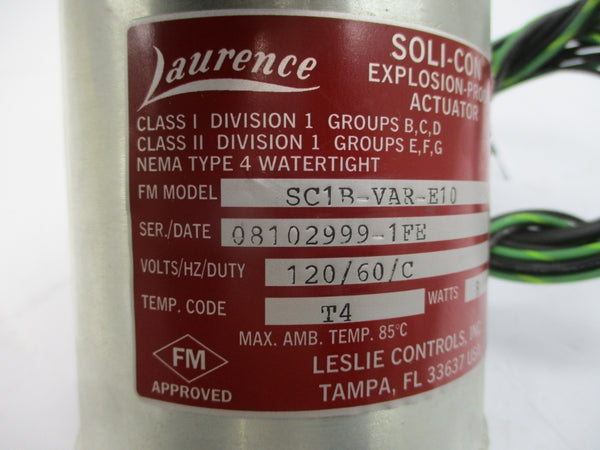 LESLIE CONTROLS SC1B-VAR-E10 120V NSNP
