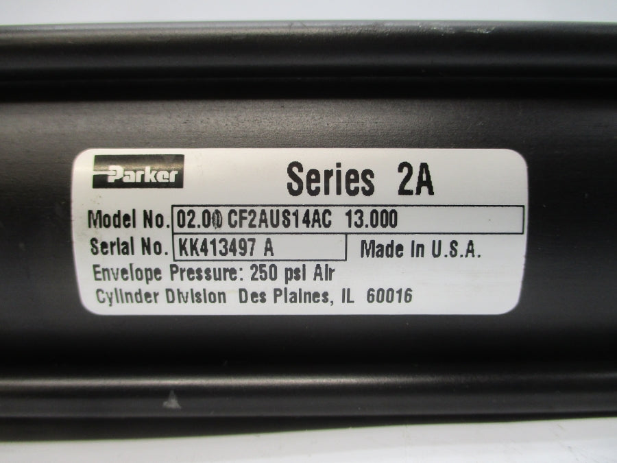 PARKER 02.00CF2AUS14AC13.000 SER. 2A 250PSI NSNP
