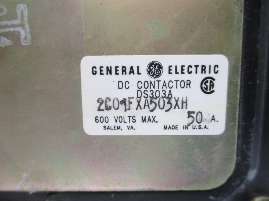 GENERAL ELECTRIC DS303A2C01FXA503XH 115/120VDC 50A NSNP