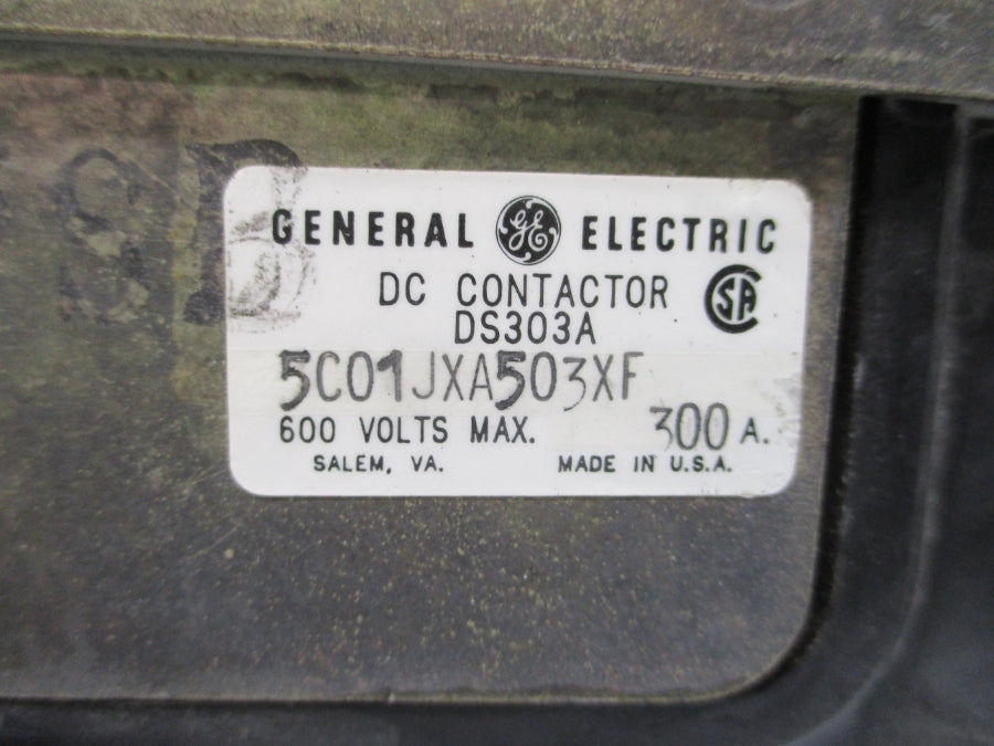 GENERAL ELECTRIC DS303A5C01JXA503XF 115/120VDC 300A NSNP