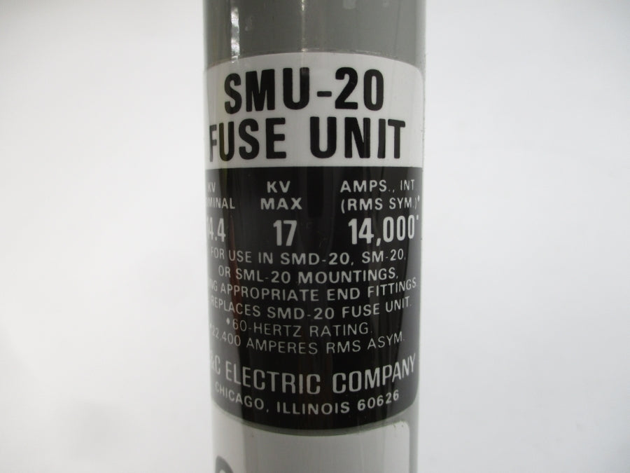 S&C ELECTRIC 612100 SMU-20 100EA NSNP