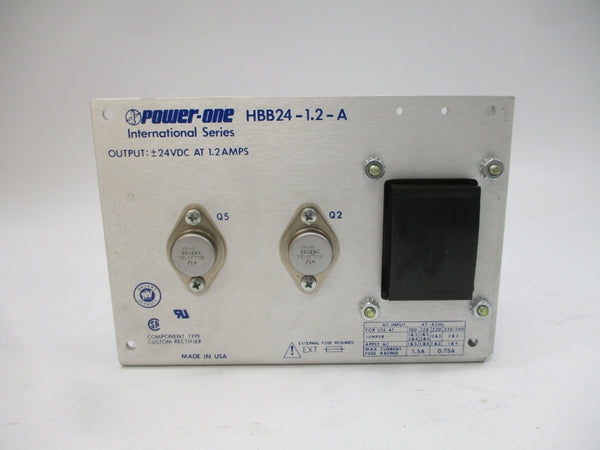 POWER-ONE HBB24-1.2-A 230/240VAC 1.5/0.75A NSMP