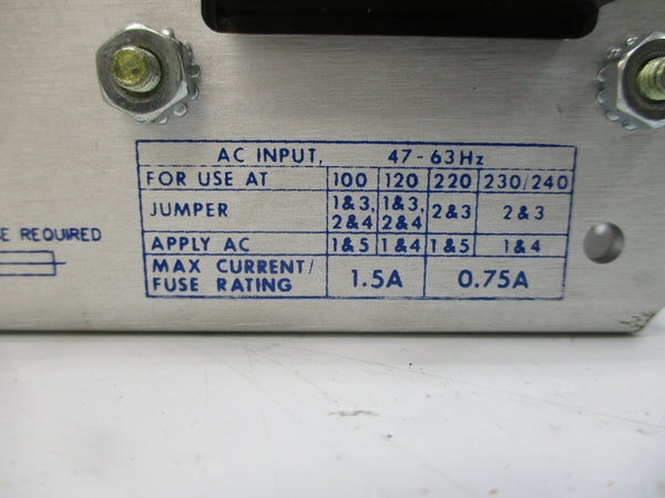 POWER-ONE HBB24-1.2-A 230/240VAC 1.5/0.75A NSMP