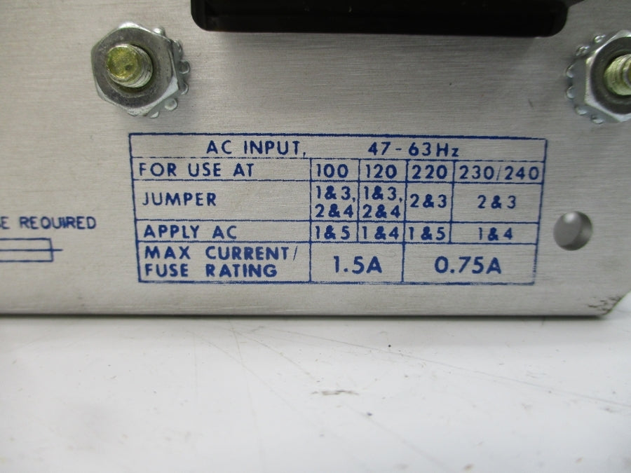 POWER-ONE HBB24-1.2-A 230/240VAC 1.5/0.75A NSMP