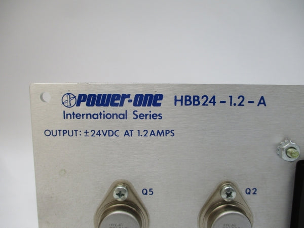 POWER-ONE HBB24-1.2-A 230/240VAC 1.5/0.75A NSMP