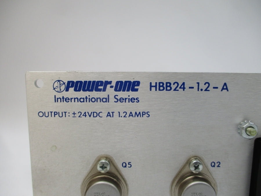 POWER-ONE HBB24-1.2-A 230/240VAC 1.5/0.75A NSMP