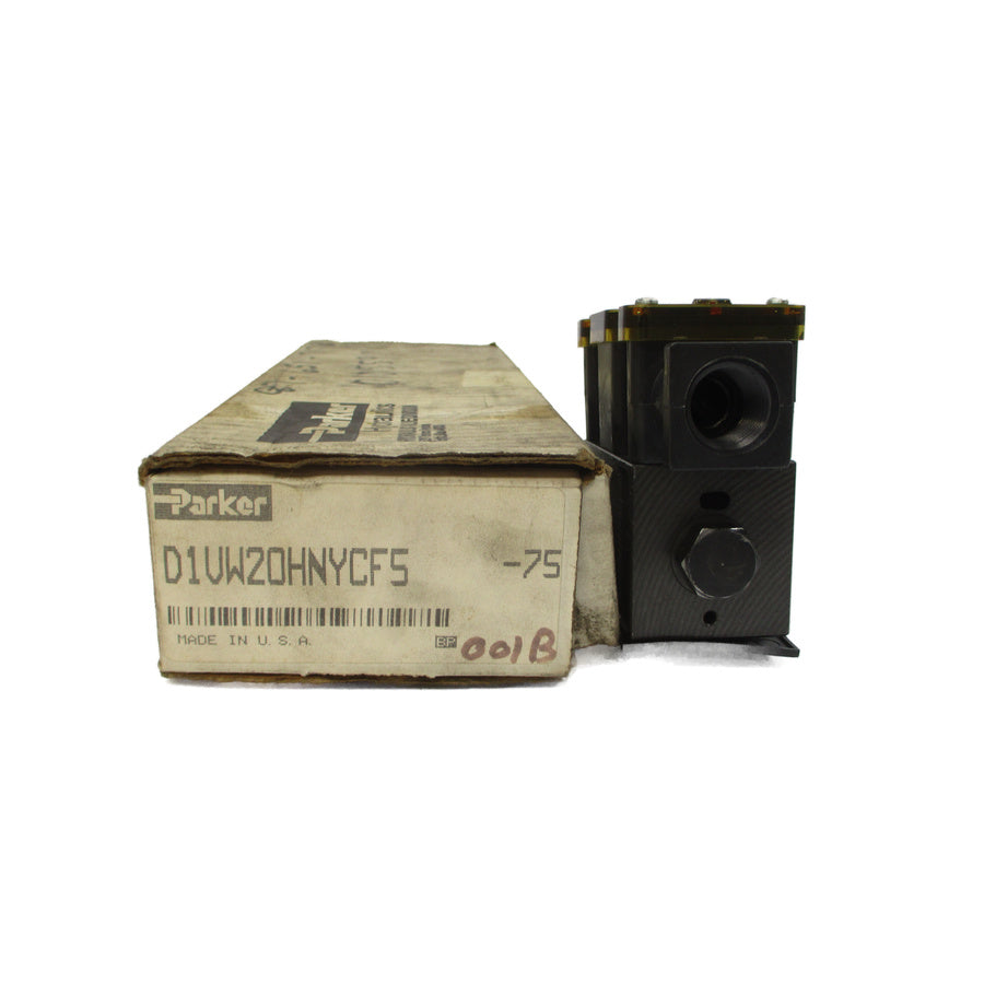 PARKER D1VW20HNYCF5-75 110/120V .42-.50A 1500/5000PSI NSMP