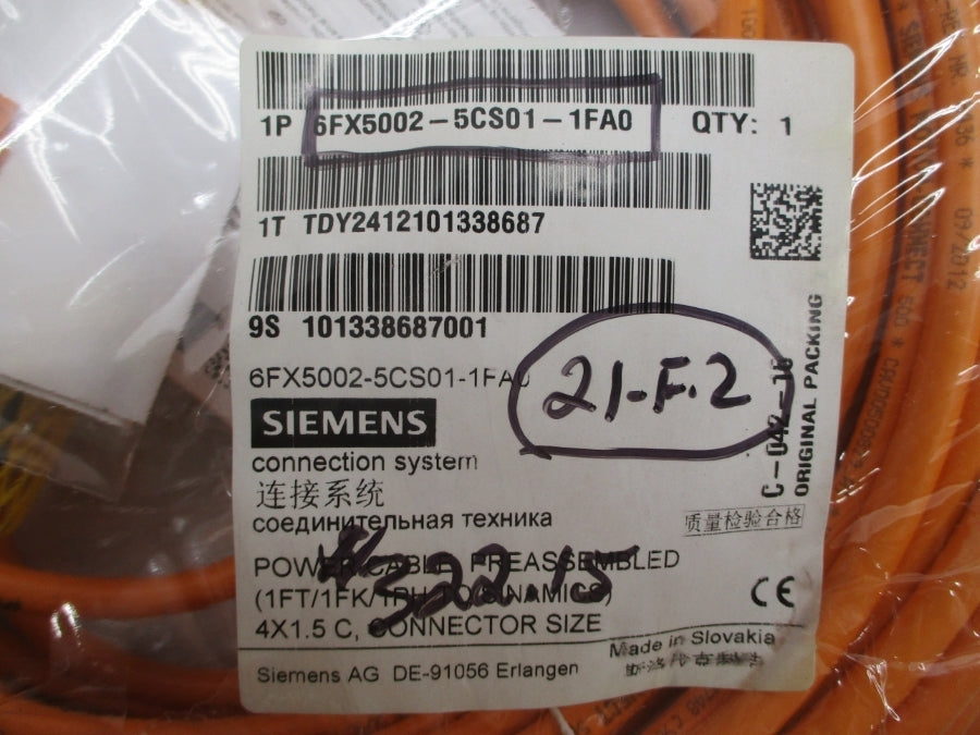SIEMENS 6FX5002-5CS01-1FA0 NSMP