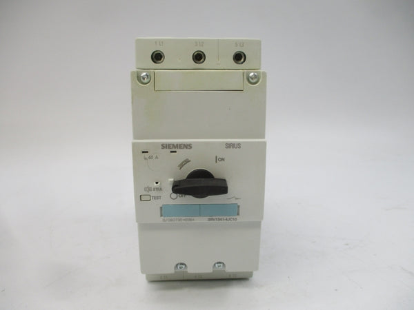 SIEMENS 3RV1341-4JC10 600V 63A NSMP