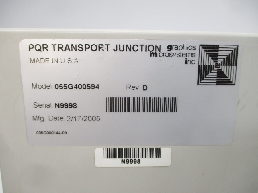 GRAPHICS MICROSYSTEMS 055G400594 REV. D NSNP