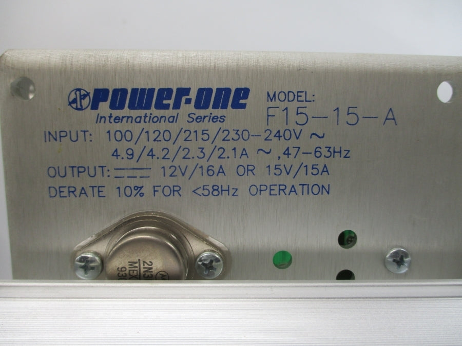 POWER-ONE F15-15-A 230-240V 4.9A NSNP