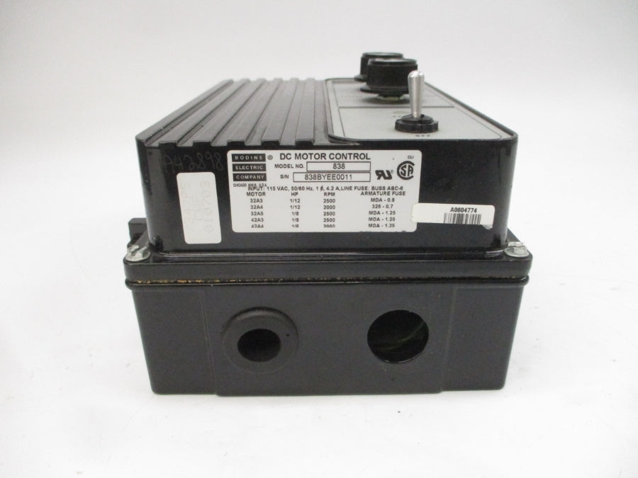 BODINE ELECTRIC 838 115VAC 4.2A NSNP