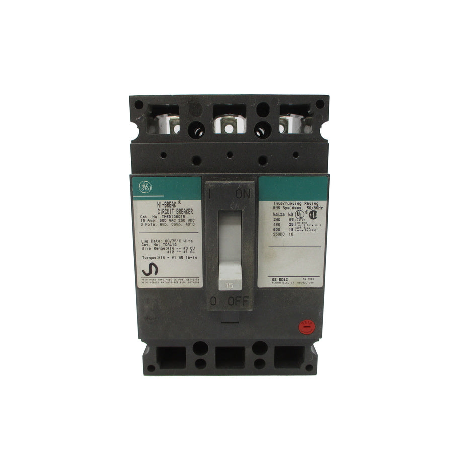 GENERAL ELECTRIC THED136015 600VAC 15A UNMP